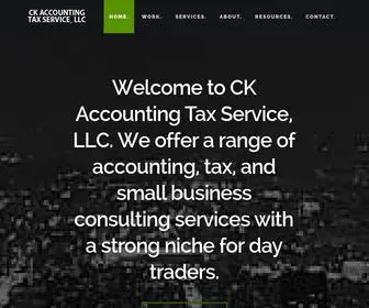 Ckaccountingandtaxation.com(CK Accounting) Screenshot