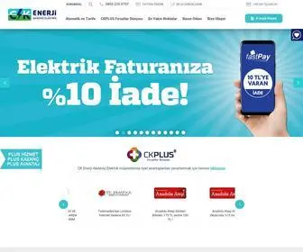 Ckakdeniz.com.tr(CK Enerji Akdeniz Elektrik) Screenshot