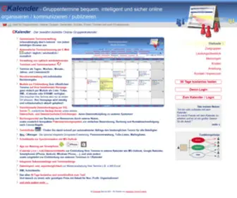 Ckalender.de(Der bewährt) Screenshot