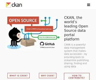 The open source data portal software