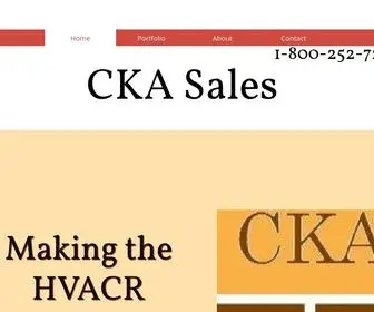 Ckasales.com(CKA Sales) Screenshot