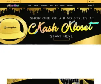 Ckashkloset.com(CKash Kloset) Screenshot