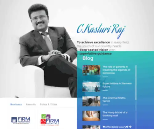 Ckasturiraj.com(C.Kasturi Raj) Screenshot