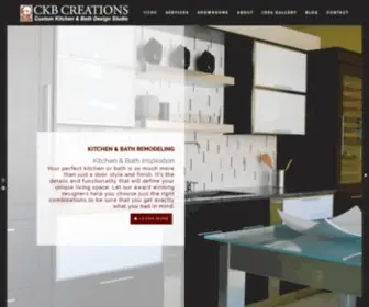 CKBcreations.com(Kitchen,Bathroom and Outdoor Living Remodeling) Screenshot