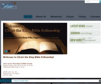 CKBF.org(Christ the King Bible Fellowship) Screenshot