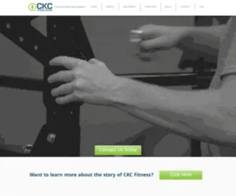 CKcfitness.com(CKC Fitness System) Screenshot