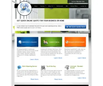 CKcleaningspecialists.com(CK Cleaning Specialists) Screenshot