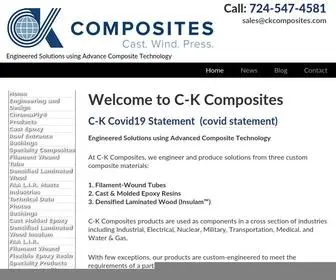 Ckcomposites.com(Experience in Powerful Solutions) Screenshot