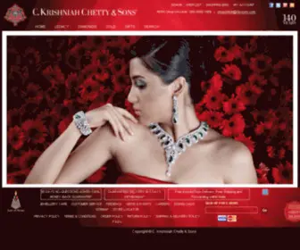 CKcsons.com(Krishniah Chetty & Sons) Screenshot