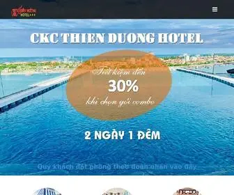 CKCthienduonghotel.com(Các loại phòng) Screenshot