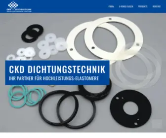 CKD-Dichtungstechnik.de(CKD Dichtungstechnik GmbH) Screenshot