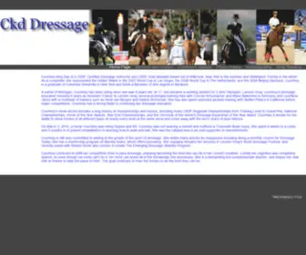 CKDdressage.com(Ckd Dressage) Screenshot