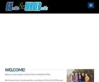 Ckeffling.com(CK Cattle) Screenshot