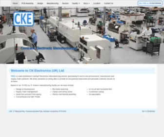 Ckelectronics.co.uk(CK Electronics Fareham) Screenshot