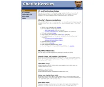 Ckerekes.com(Charlie Kerekes) Screenshot