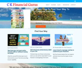 Ckfinancialgurus.com(C K Financial Gurus) Screenshot