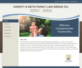 CKFLG.com(Family Law Attorney Oakland CA) Screenshot