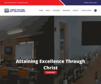 Ckiangacada.com.ng(Christ The King Int'l Anaglican Academy) Screenshot