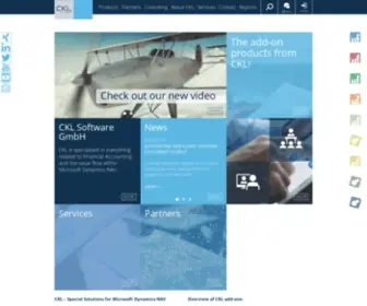 CKL-Kore.de(Speziallösungen für Microsoft Dynamics 365 Business Central) Screenshot