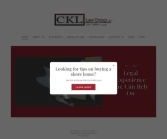 CKL-Lawgroup.com(CKL Law Group LLP) Screenshot