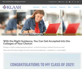 Cklaar.com(Independent Educational Consultant) Screenshot