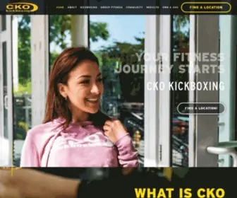 Ckokickboxing.com(CKO Kickboxing) Screenshot