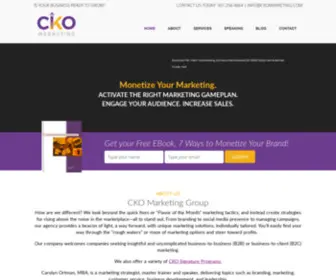 Ckomarketing.com(CKO Marketing) Screenshot