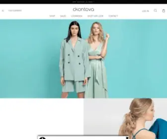 Ckontova.com(Women's Clothing) Screenshot
