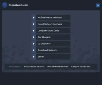 CKpnetwork.com(918博天娱乐) Screenshot