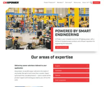 Ckpower.com(Generators) Screenshot