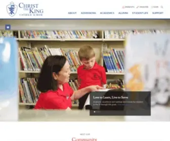 CKS-School.org(Christ the King Catholic School) Screenshot