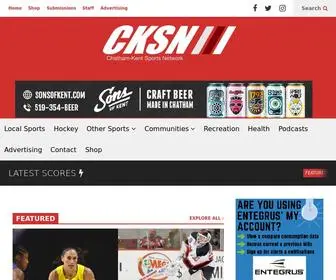 CKSN.ca(Chatham-Kent Sports Network) Screenshot