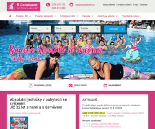 Cksusmevem.cz(Aktivní dovolená) Screenshot