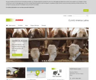 Claas.com.br(CLAAS) Screenshot