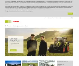 Claas.dk(CLAAS) Screenshot