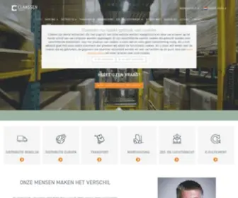 Claassen.nu(Claassen Logistics) Screenshot