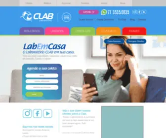 Clab.com.br(Home) Screenshot