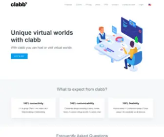 Clabb.io(Home) Screenshot