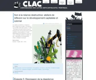 Clac-Montreal.net(CLAC-Montréal) Screenshot