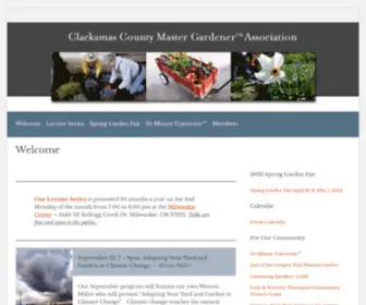 Clackamascountymastergardeners.org(Clackamascountymastergardeners) Screenshot