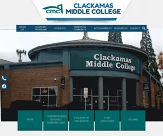 Clackamasmiddlecollege.org(Clackamas Middle College) Screenshot
