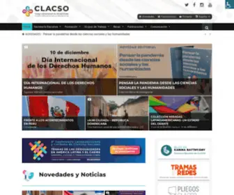 Clacso.edu.ar(Inicio) Screenshot