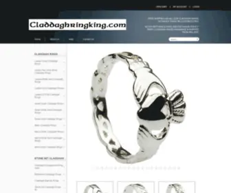 Claddaghringking.com(Claddagh Ring) Screenshot