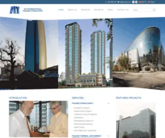 Cladding.com(International Facade Consultant) Screenshot