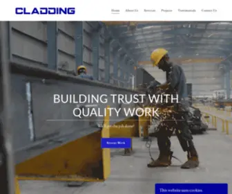 Claddingproject.com(CLADDING PROJECTS PRIVATE LIMITED) Screenshot