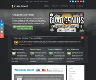 Cladg.com(Craigslist Software) Screenshot
