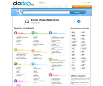 Cladoo.es(Anuncios gratis en espa) Screenshot