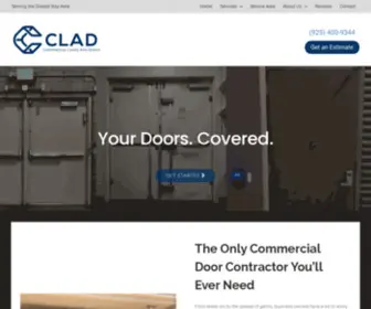 Cladservices.com(Commercial Locks And Doors in Dublin) Screenshot