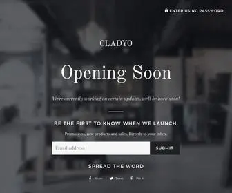 Cladyo.com(Cladyo) Screenshot