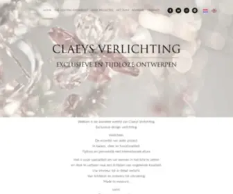 Claeysverlichting.be(Claeys Verlichting) Screenshot